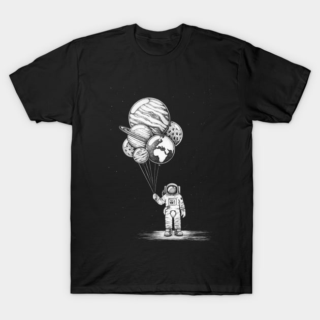 Astronaut T-Shirt by Kyra_Clay